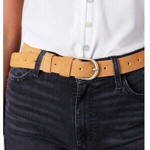 Paneros Isabel Belt in Brushed Suede, New!